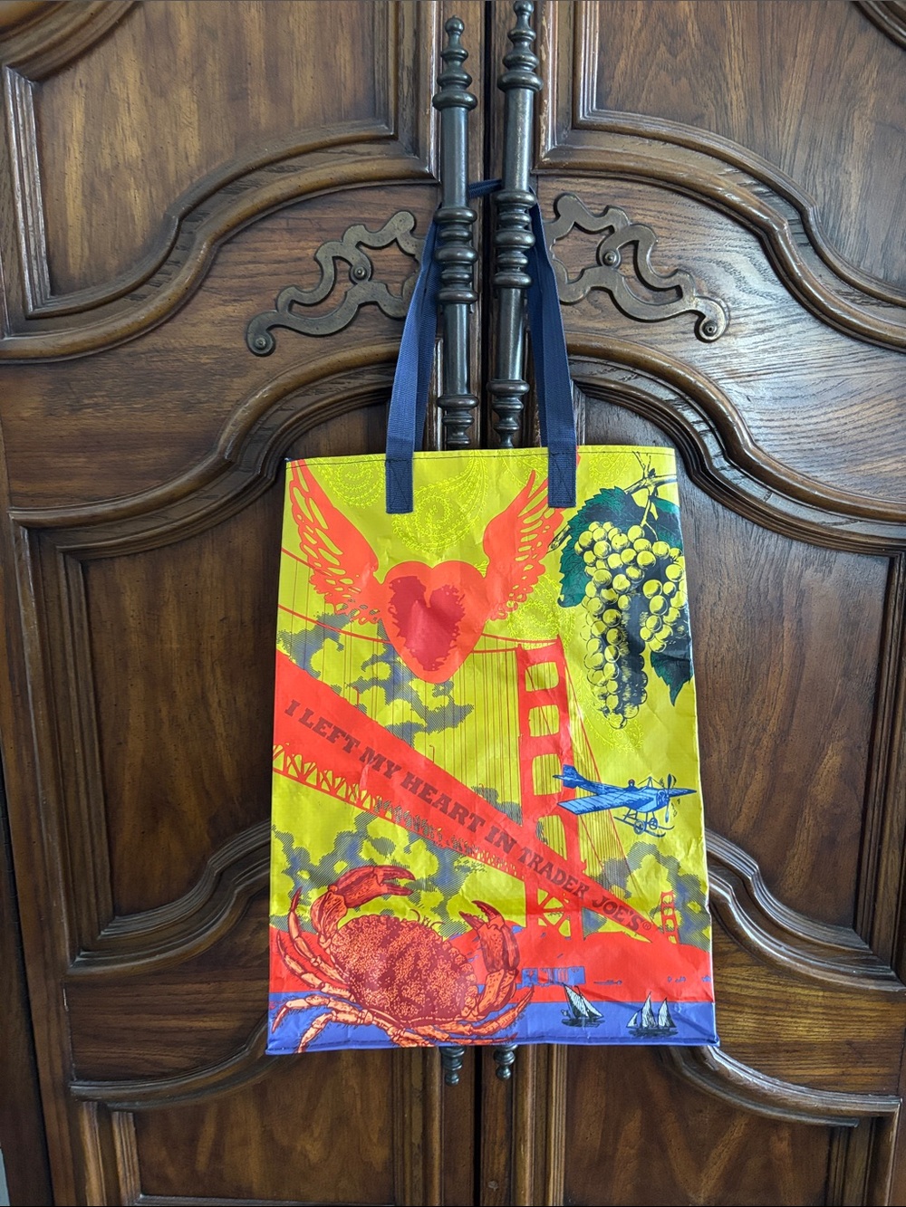 Trader Joe's reusable tote bag California - Picture 3 of 15